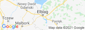 Elblag map
